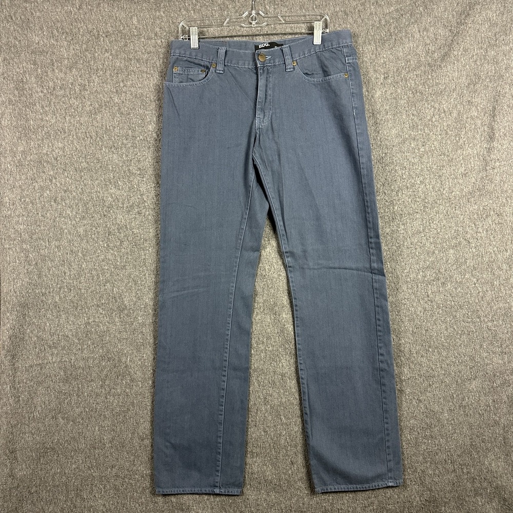 BDG Jeans Mens 32x34 (Fits 33x32) Blue Straight Leg Denim Urban Outfitters Pants